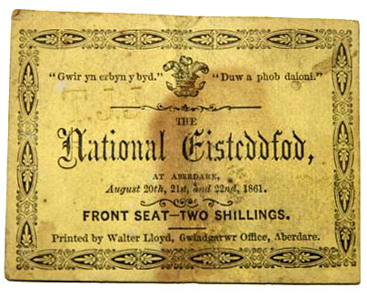 1861 ticket
